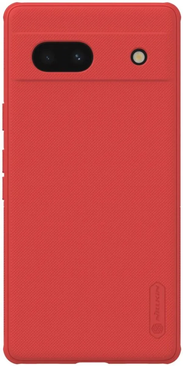 Nillkin Super Frosted Shield Google Pixel 7a Hoesje - Rood