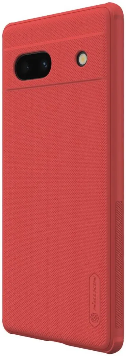 Nillkin Super Frosted Shield Google Pixel 7a Hoesje - Rood