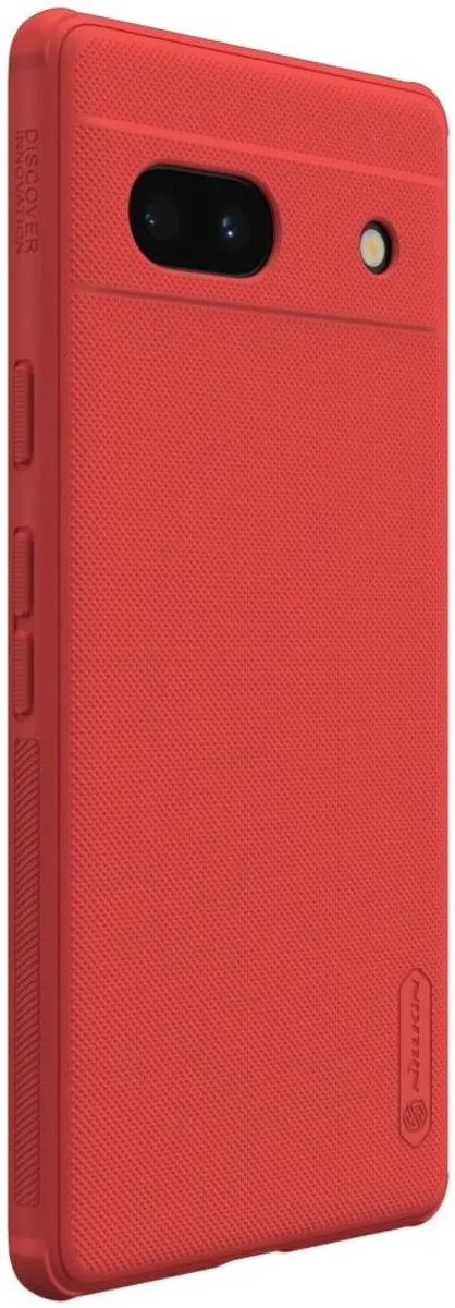 Nillkin Super Frosted Shield Google Pixel 7a Hoesje - Rood