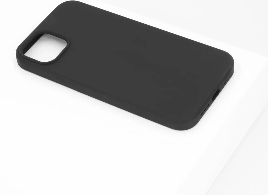 BMAX iPhone 14 Plus Siliconen Hoesje - Zwart