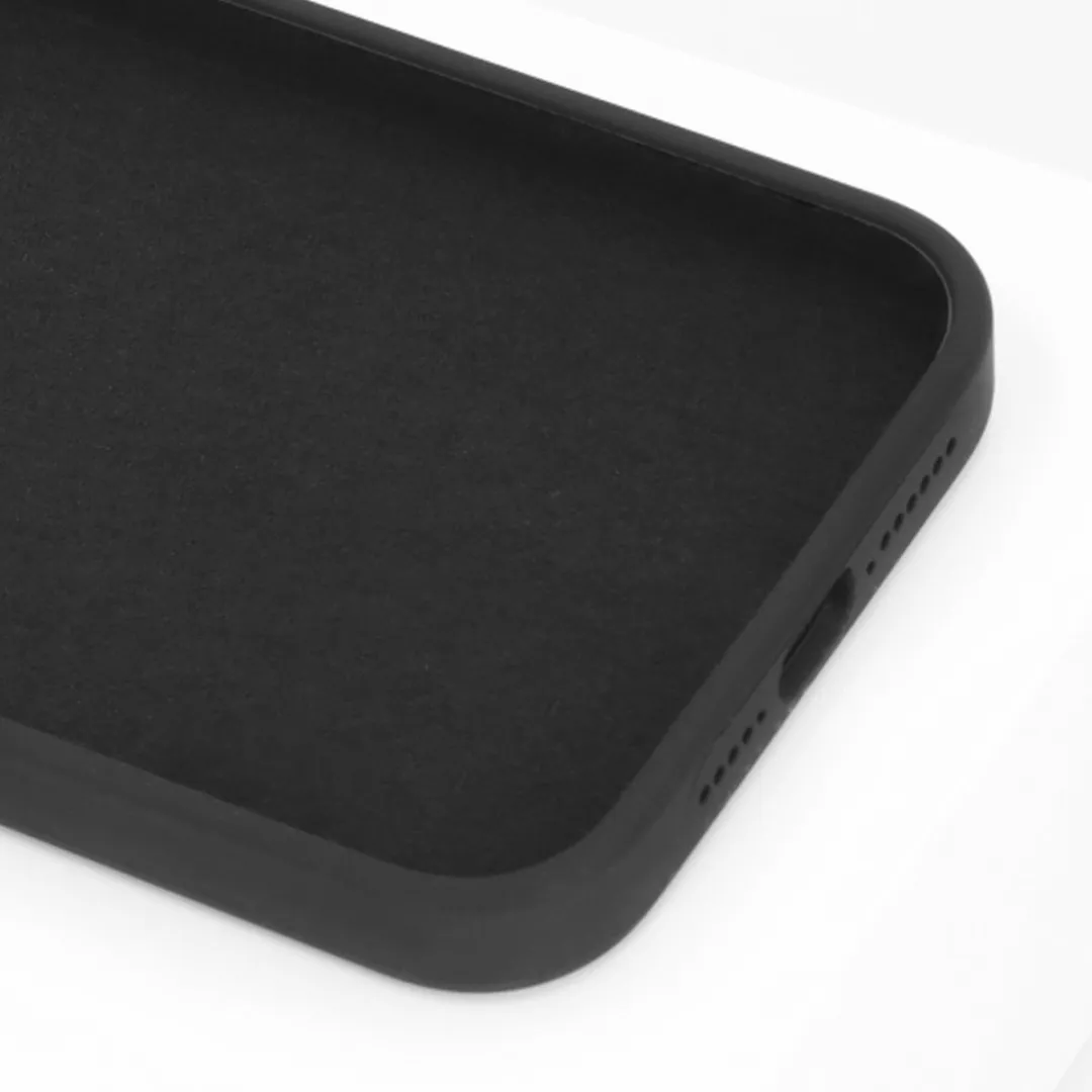 BMAX iPhone 14 Plus Siliconen Hoesje - Zwart