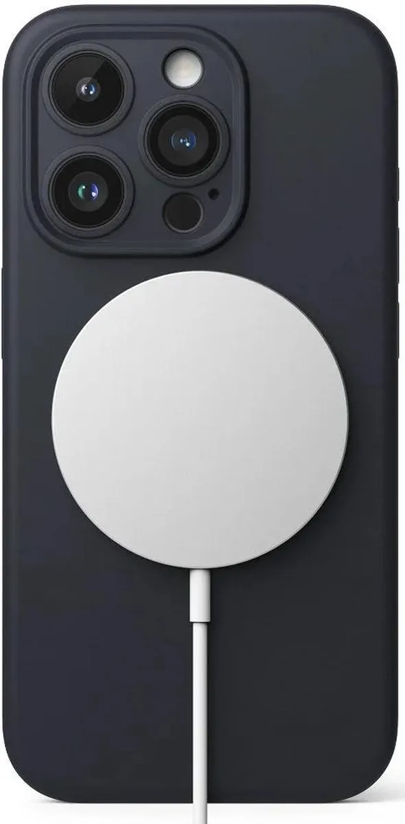 Ringke Siliconen Hoesje iPhone 15 Pro - MagSafe - Blauw
