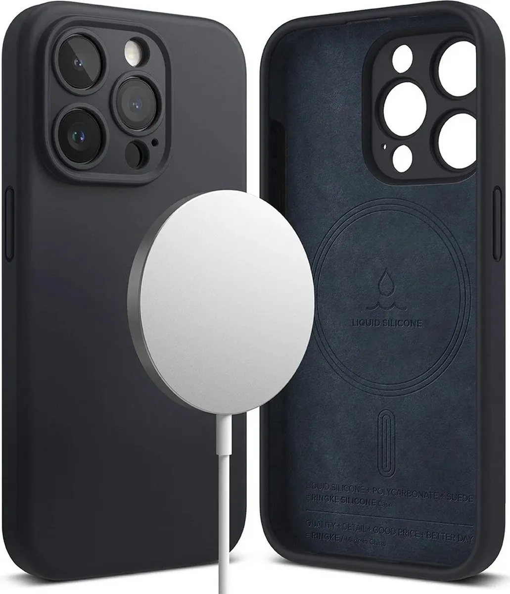 Ringke Siliconen Hoesje iPhone 15 Pro
