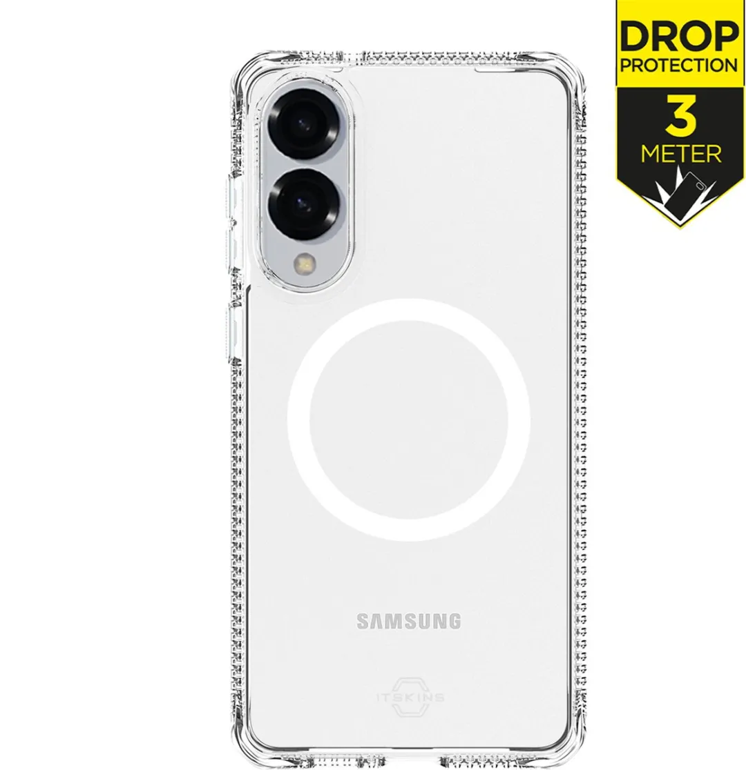 ITSKINS Galaxy S25 Edge MagSafe Hoesje - Transparant - SGGE-HMACR-TRSP