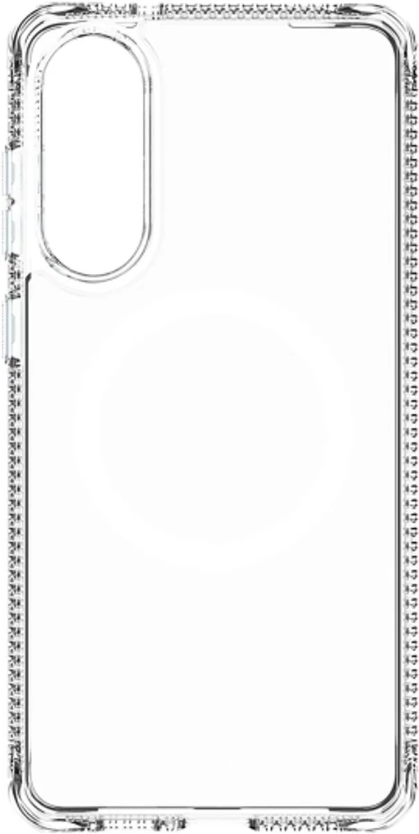 ITSKINS Galaxy S25 Edge MagSafe Hoesje - Transparant - SGGE-HMACR-TRSP