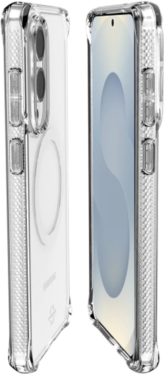 ITSKINS Galaxy S25 Edge MagSafe Hoesje - Transparant - SGGE-HMACR-TRSP