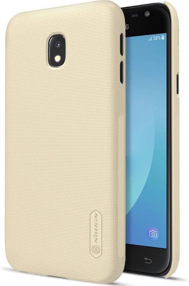 Nillkin Frosted Shield HardCase Samsung Galaxy J3 (2017) - Goud - afbeelding 3 van 6
