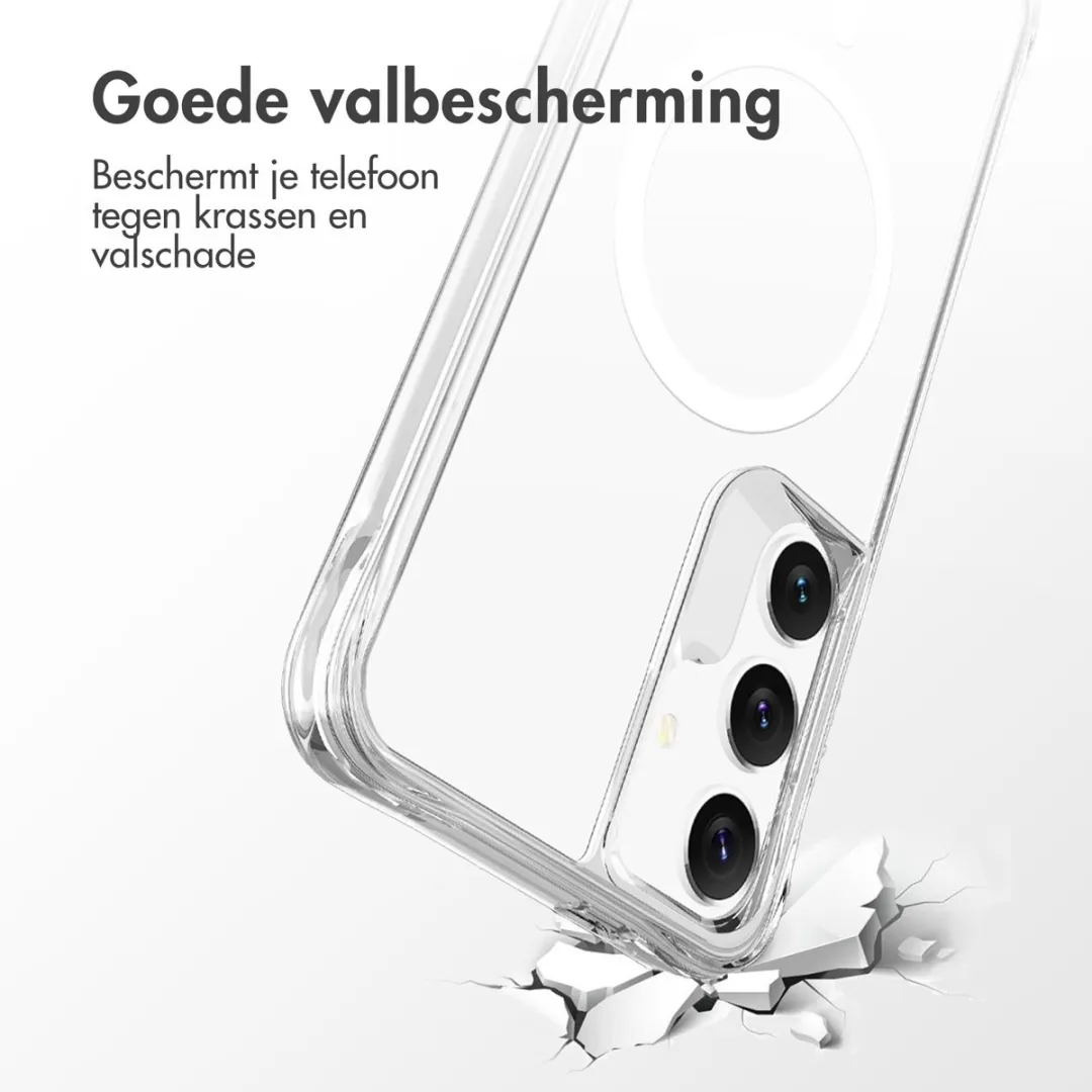 Imoshion Hoesje Samsung Galaxy S25 Plus - Magnetisch - Transparant