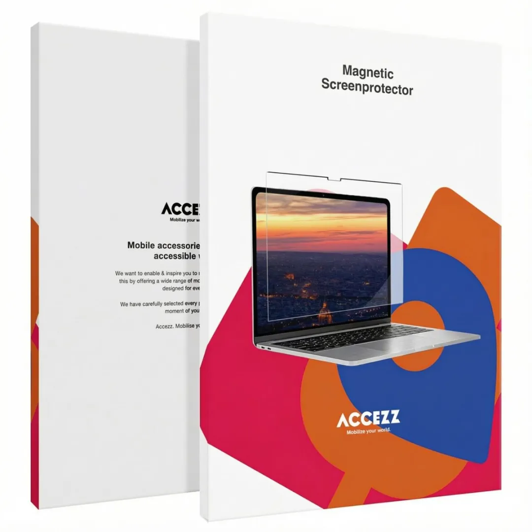 Accezz Magnetische Laptop Screenprotector SH00074047 - Transparant