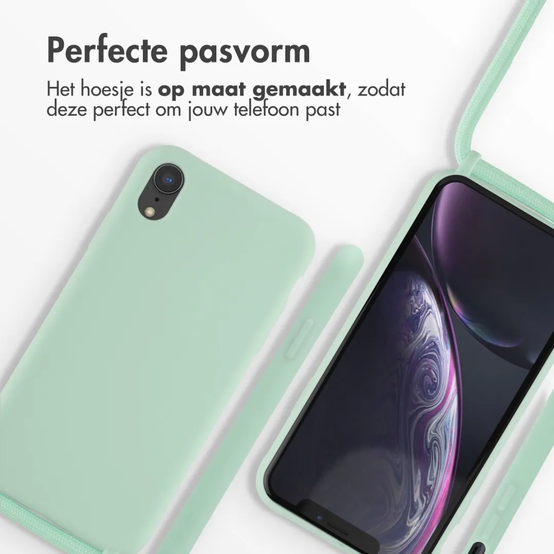 Imoshion iPhone XR Siliconen Hoesje - Mintgroen