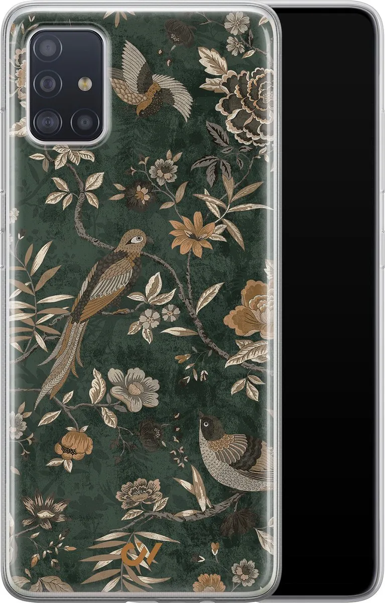 Casevibes Samsung Galaxy A51 Hoesje - Groen - S/A51/UV/041