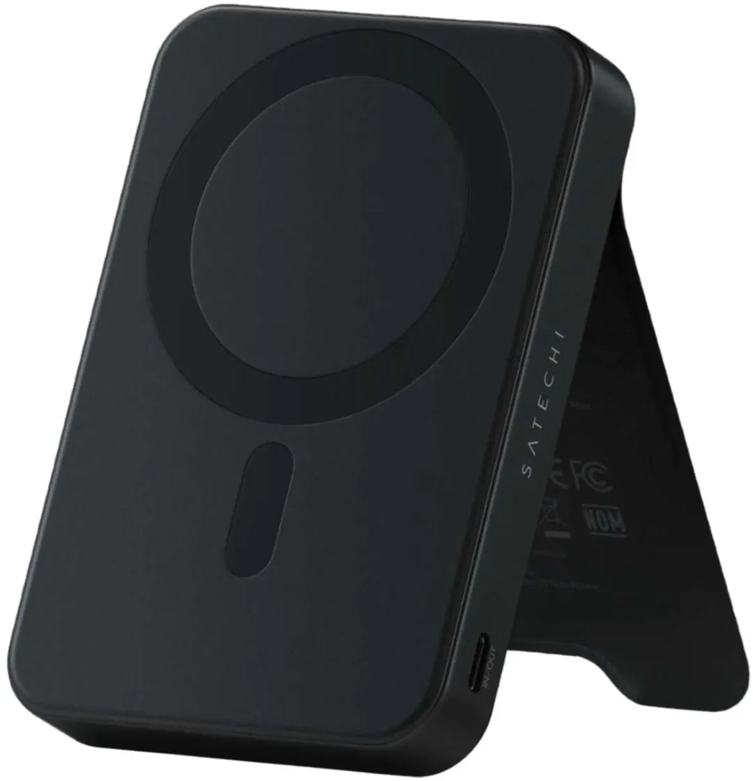 Satechi OntheGo Magnetische Qi2 Power Bank 5.000mAh - 20W - Zwart