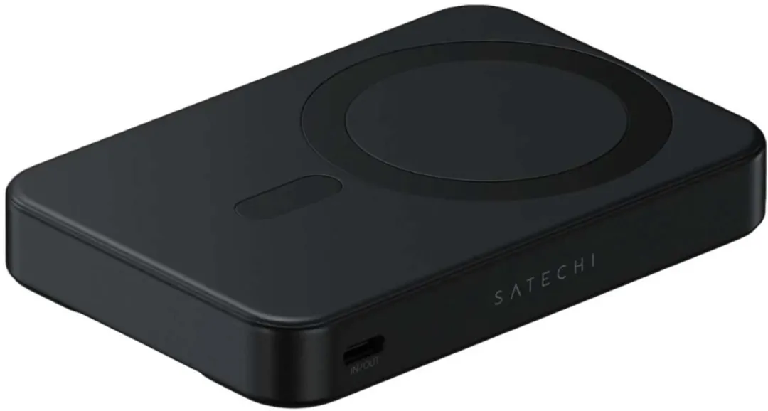 Satechi OntheGo Magnetische Qi2 Power Bank 5.000mAh - 20W - Zwart