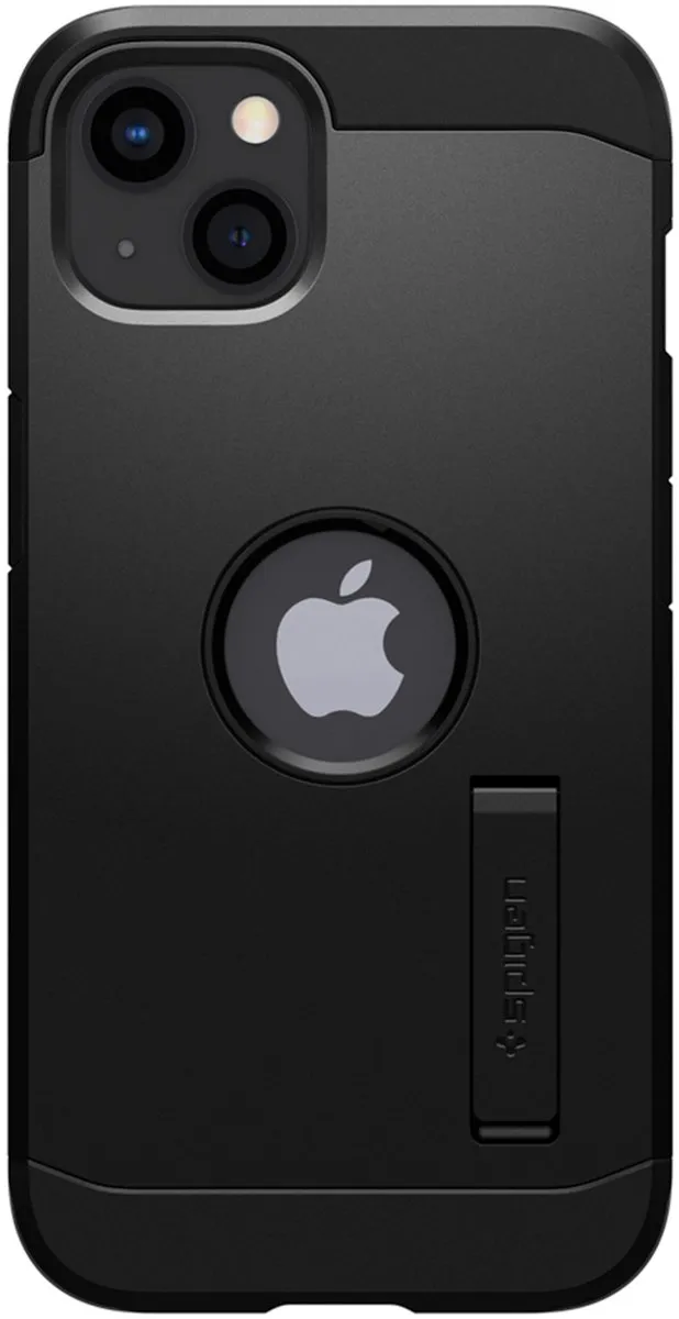 Spigen Tough Armor ACS03539 iPhone 13 Hoesje - Zwart