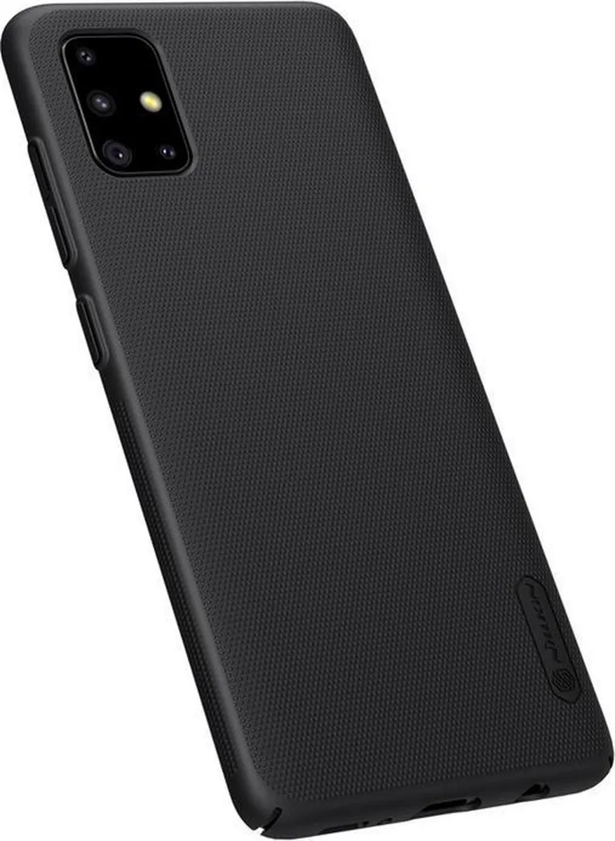 Nillkin Frosted Shield Back Case Zwart - Samsung Galaxy A51 - afbeelding 5 van 6