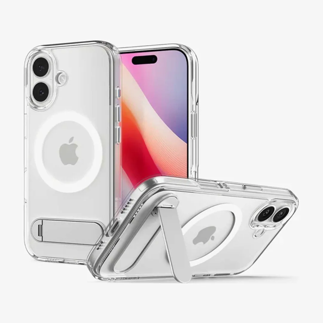 Spigen Ultra Hybrid Hoesje iPhone 17 MagSafe - Transparant - Zwart