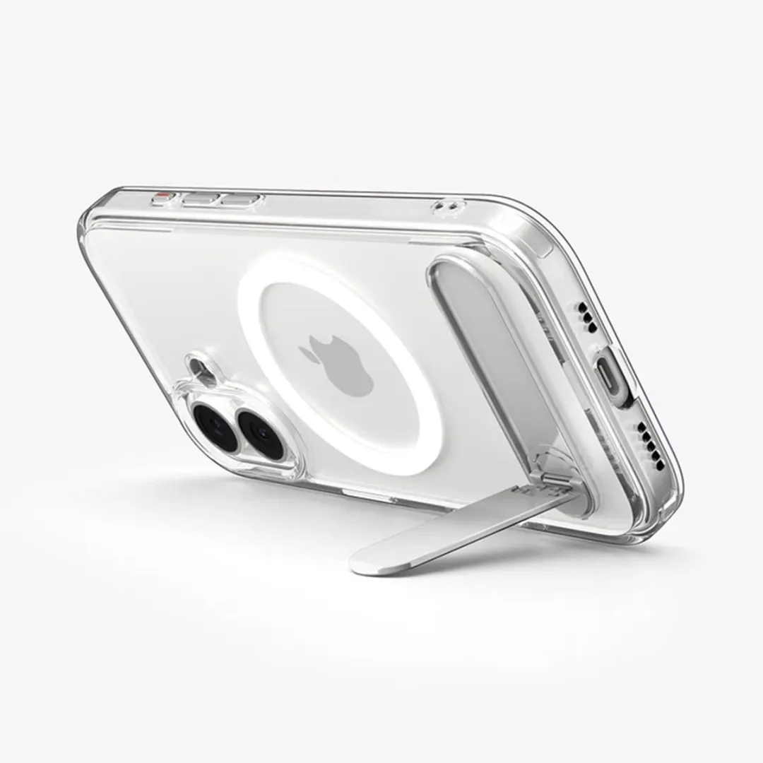Spigen Ultra Hybrid Hoesje iPhone 17 MagSafe - Transparant - Zwart