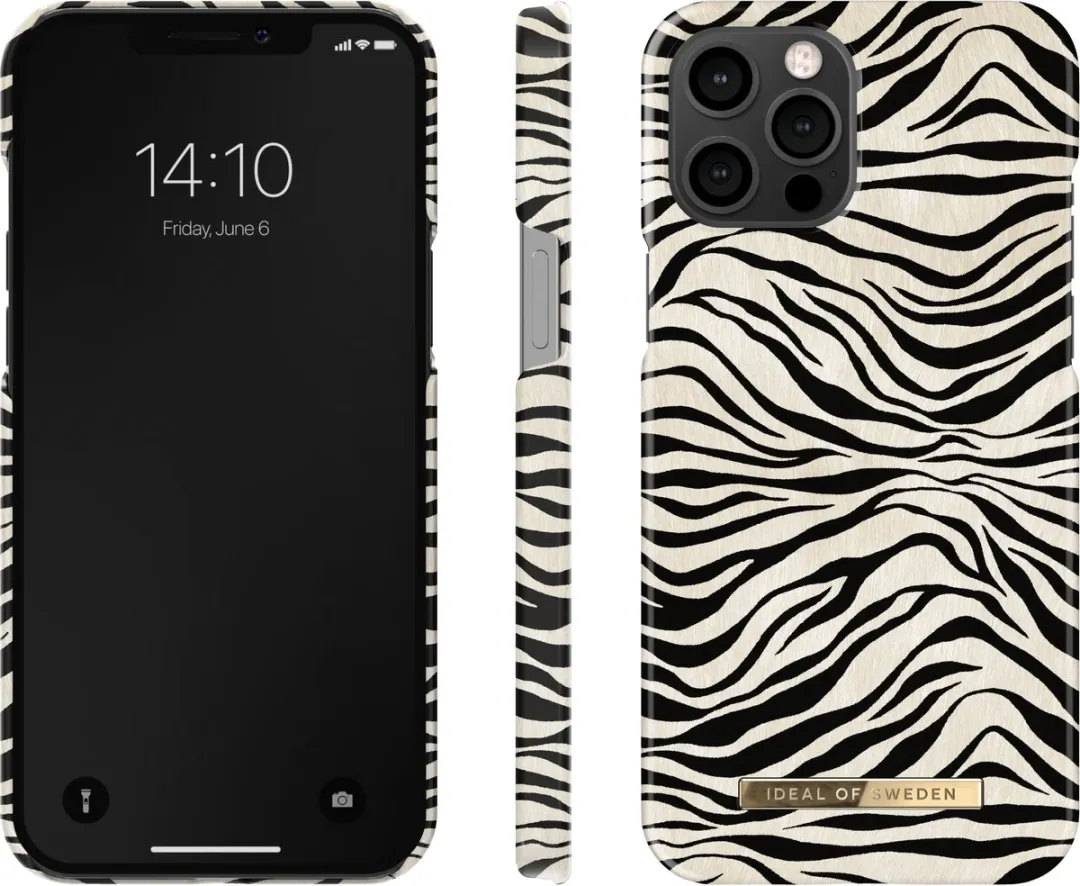 iDeal of Sweden Fashion Case iPhone 12 Pro Max - IDFCAW19-I2067-153 - Zebra