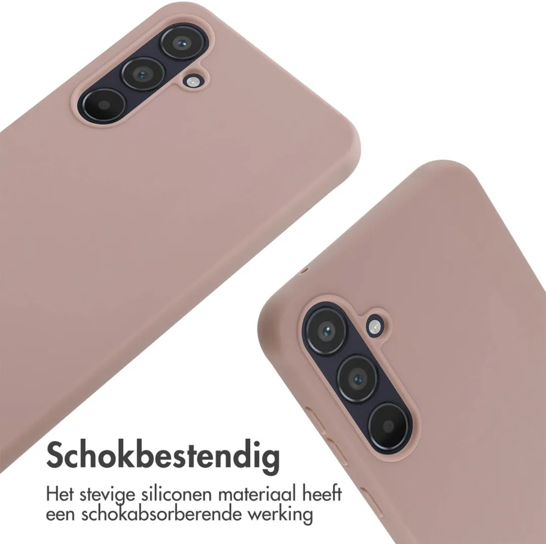 Imoshion Hoesje Samsung Galaxy A55 - Siliconen - Sand Pink - afbeelding 6 van 6