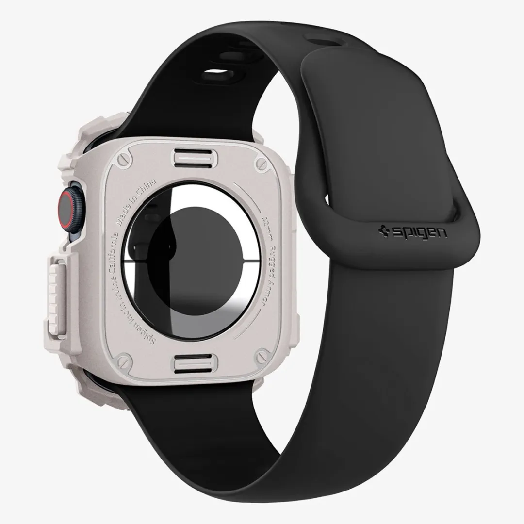 Spigen Rugged Armor Hoesje Apple Watch 10 42mm - Beige
