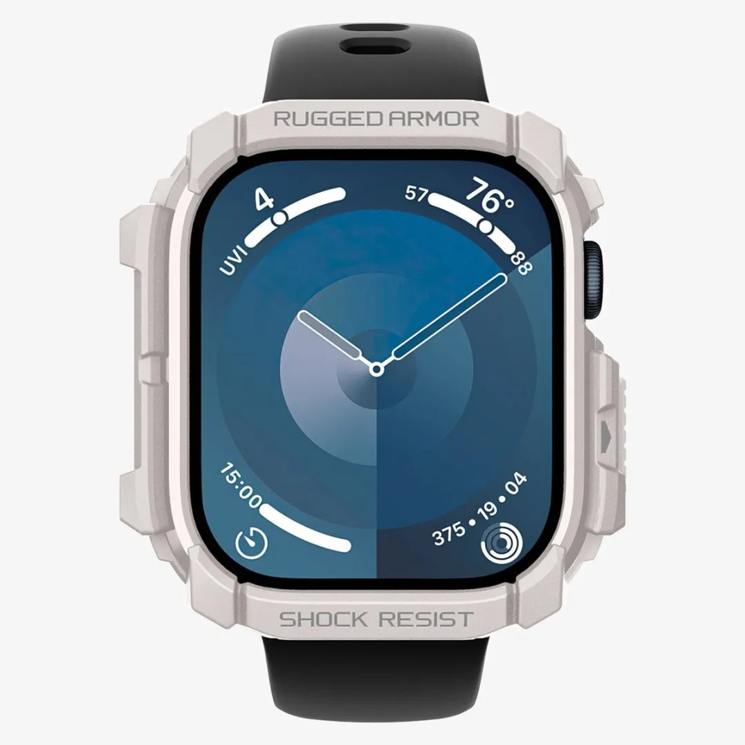 Spigen Rugged Armor Hoesje Apple Watch 10 42mm - Beige