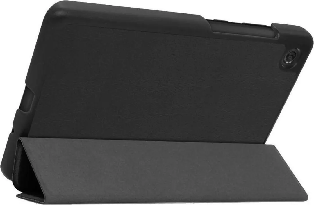 Just in Case Lenovo Tab M7 Tri-Fold Hoes - Zwart