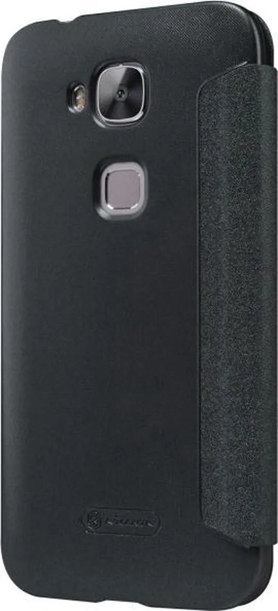 Nillkin Leather Case Huawei G8 Sparkle Series - Zwart - afbeelding 5 van 6