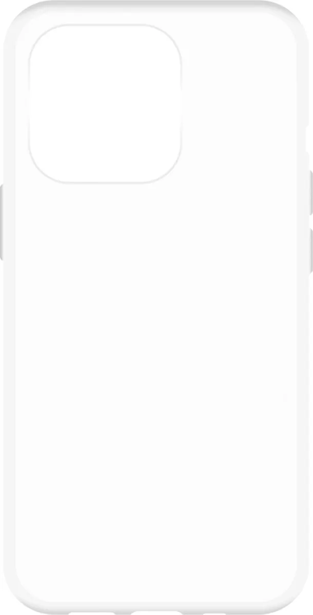 Cazy hoesje geschikt voor iPhone 14 Pro Hoesje Siliconen - Flexibele Case - Transparant