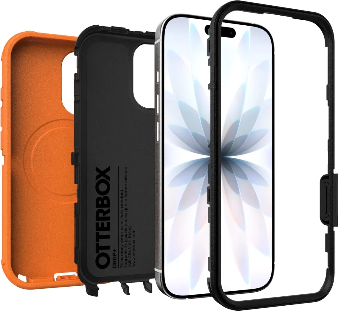 OtterBox Defender Pro MagSafe iPhone 17 - Oranje - 77-98367