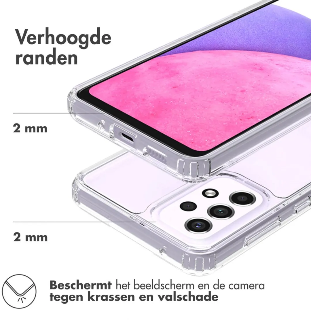 Accezz Xtreme Impact Backcover 2.0 Hoesje - Samsung Galaxy A33 - Transparant