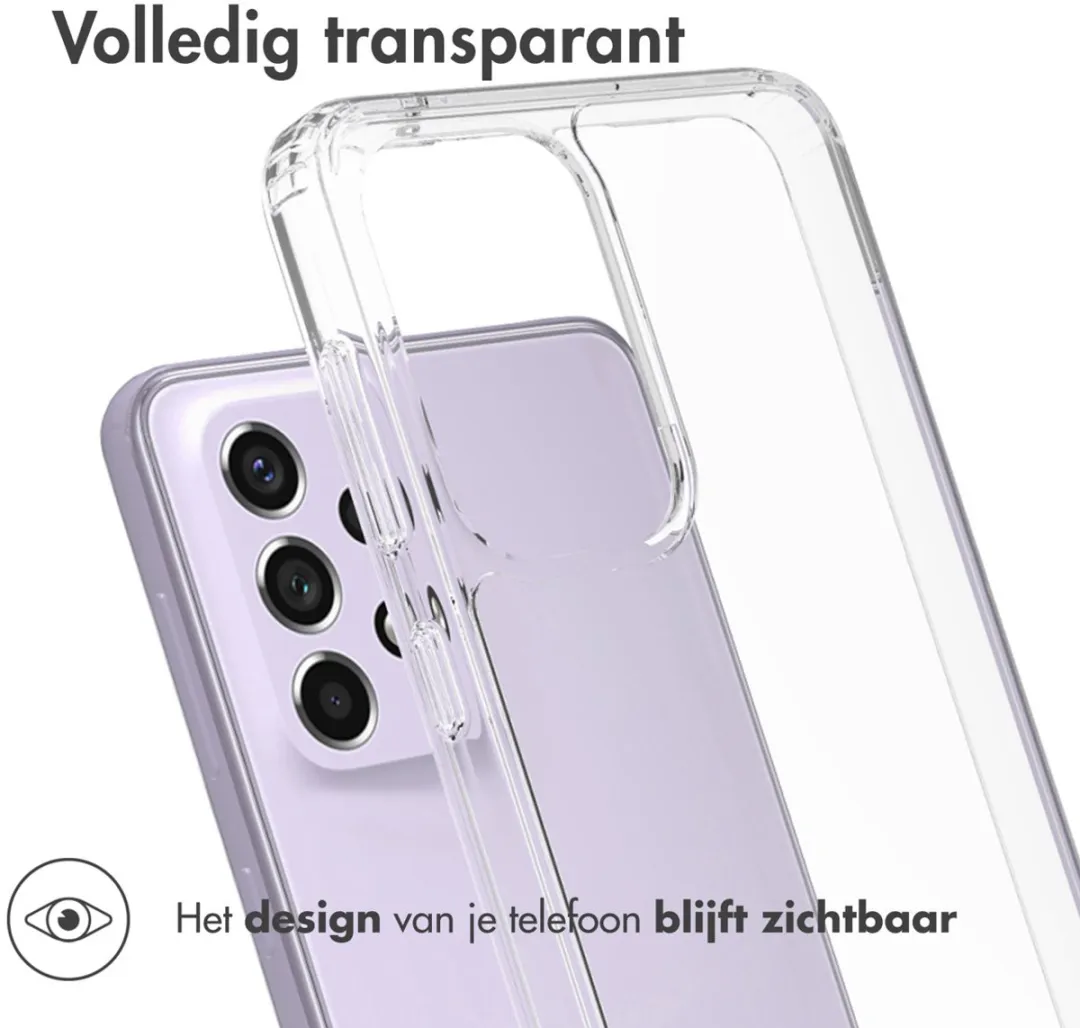 Accezz Xtreme Impact Backcover 2.0 Hoesje - Samsung Galaxy A33 - Transparant
