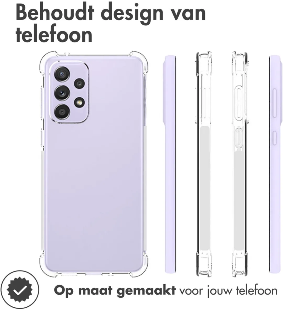 Imoshion Hoesje Samsung Galaxy A33 - Transparant