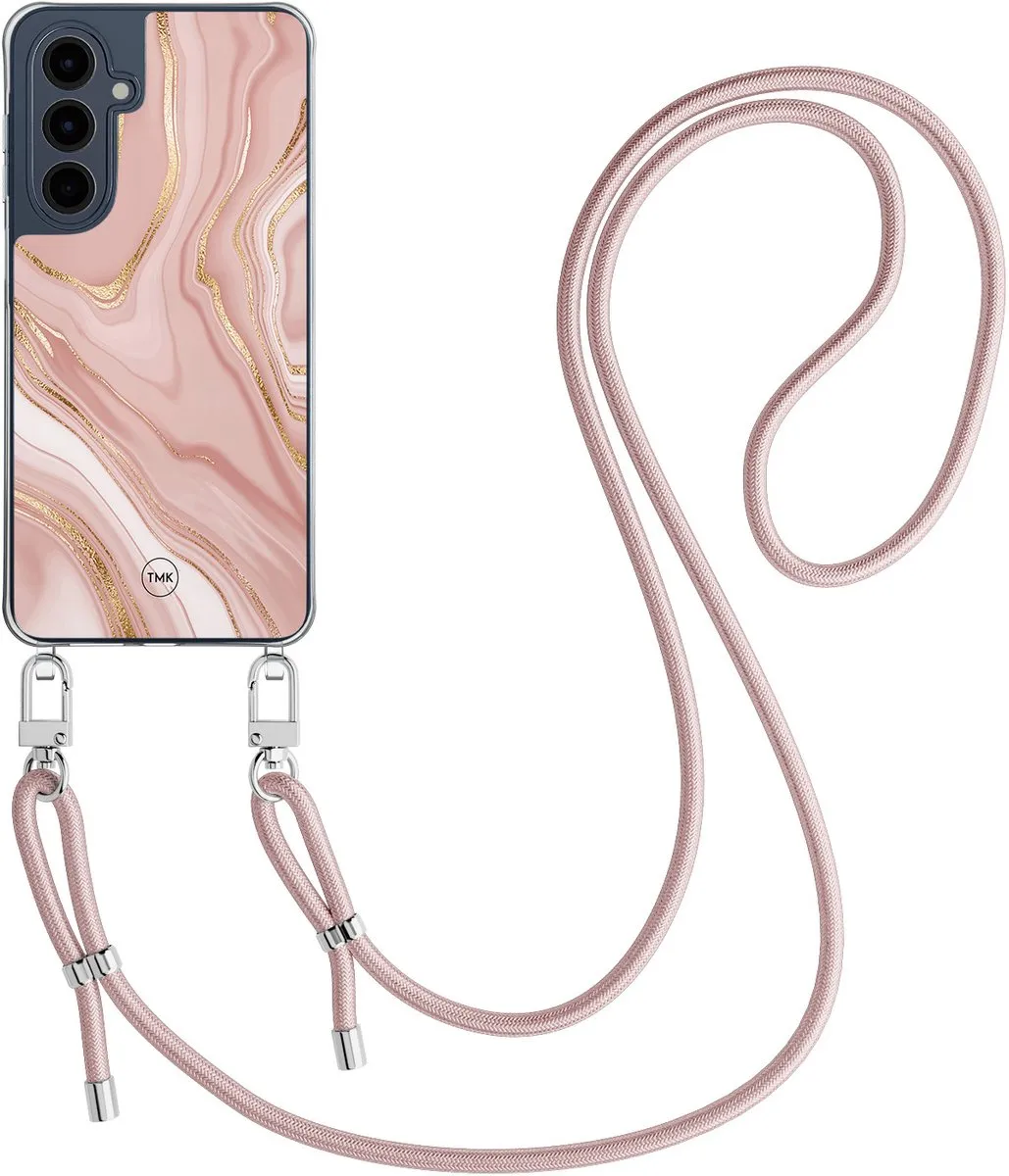 Casevibes Samsung Galaxy A16 Telefoonhoesje - Rose Marble CV/S/A16/C/007