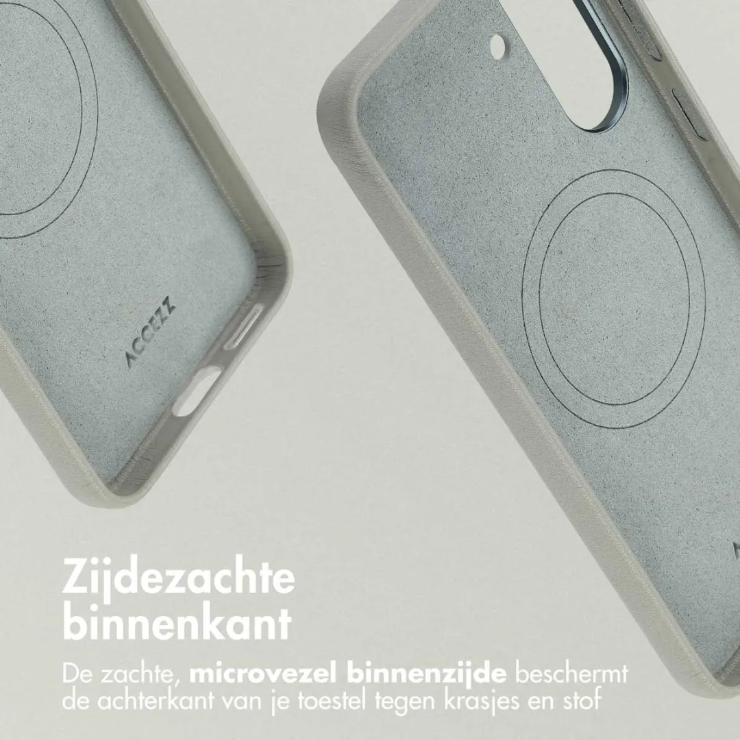 Accezz Hoesje SH00087957 - Samsung Galaxy A36/A56 - Light Grey
