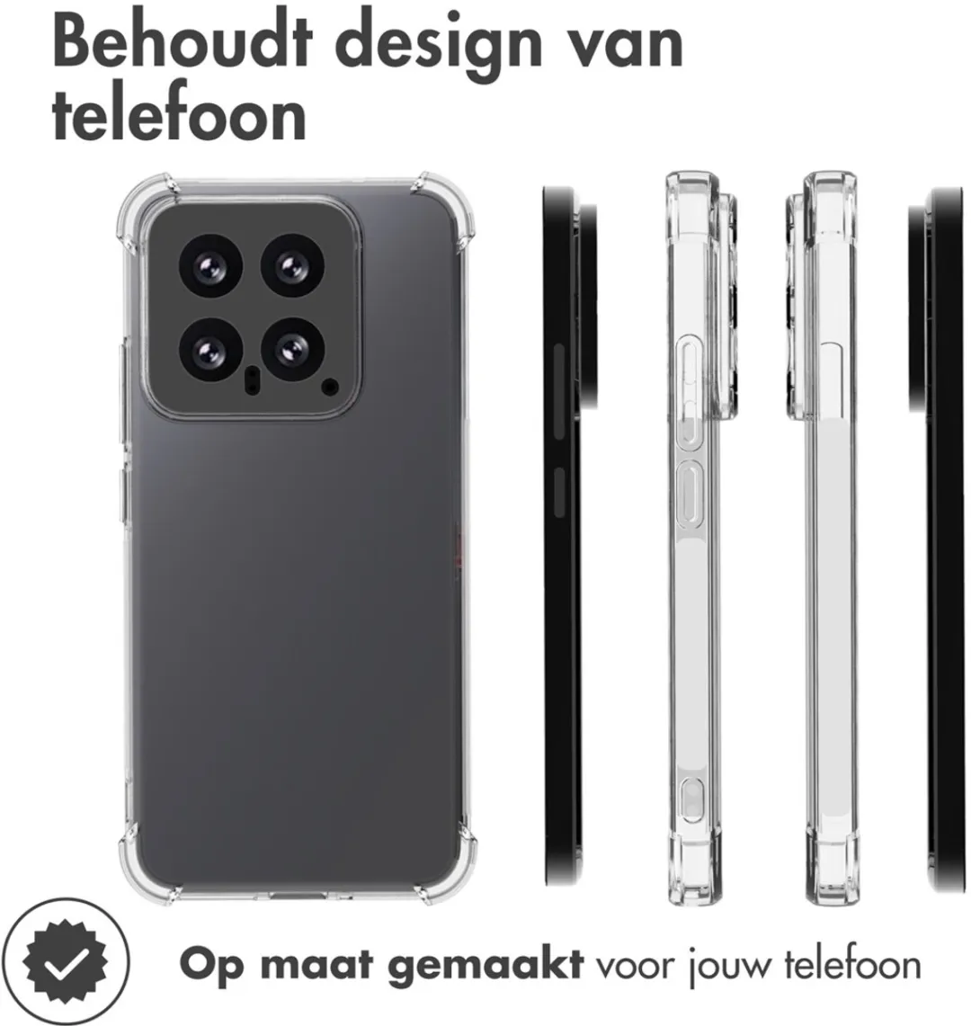 Imoshion Hoesje Xiaomi 14 Transparant - Shockproof