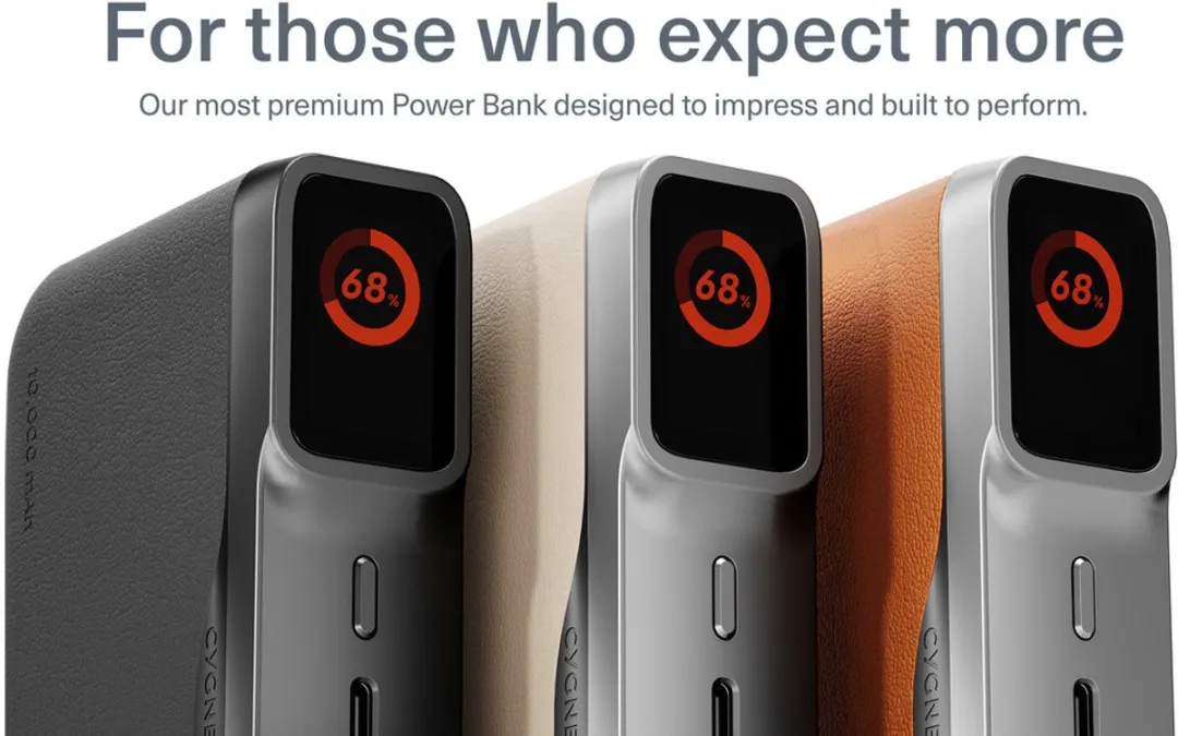 Cygnett Encore 10.000mAh Power Bank 45W - Zwart