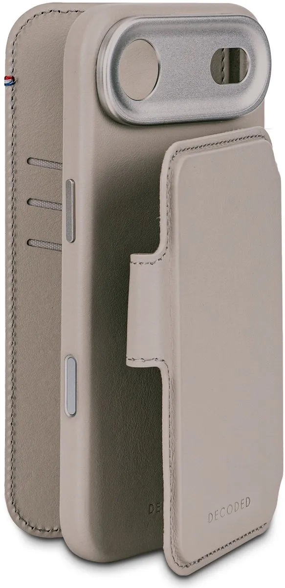 Decoded 2-in-1 Wallet Hoesje DEC2341 - iPhone 17 Air - Beige
