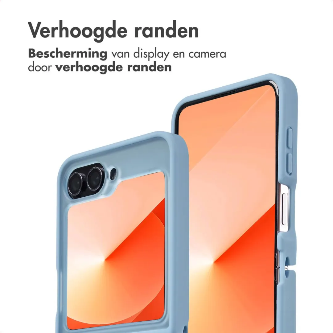 Imoshion Hoesje Samsung Galaxy Z Flip 6 - Lichtblauw