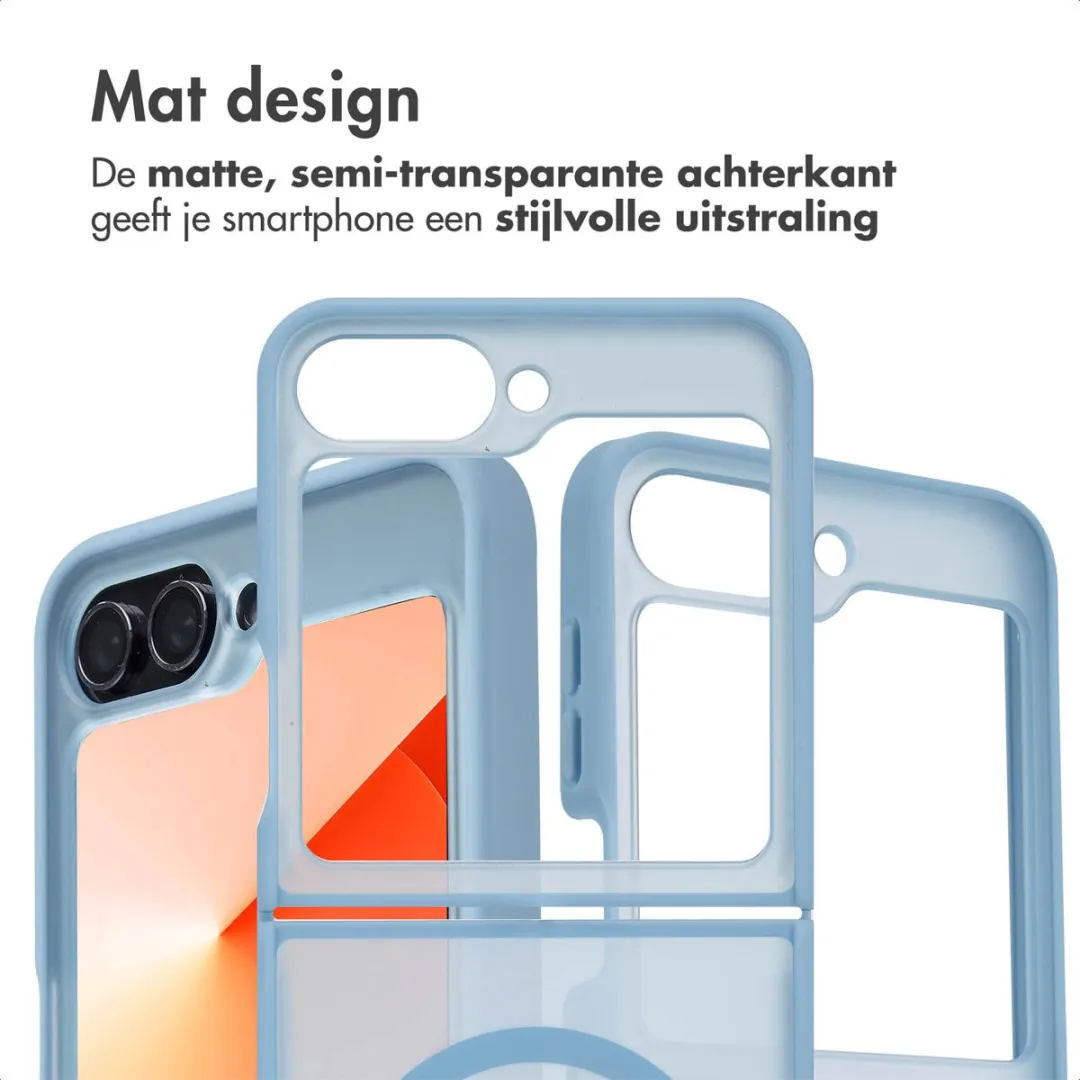 Imoshion Hoesje Samsung Galaxy Z Flip 6 - Lichtblauw