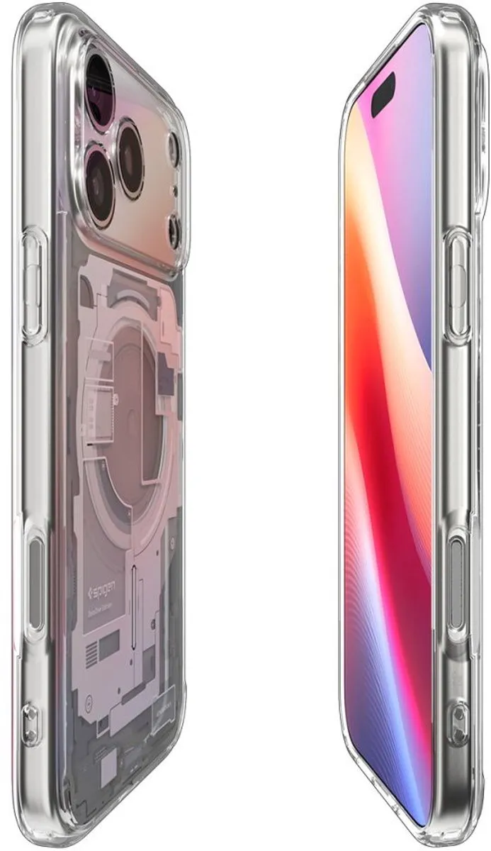 Spigen Ultra Hybrid MagSafe 13978 iPhone 17 Pro Max Hoesje - Transparant - afbeelding 6 van 6