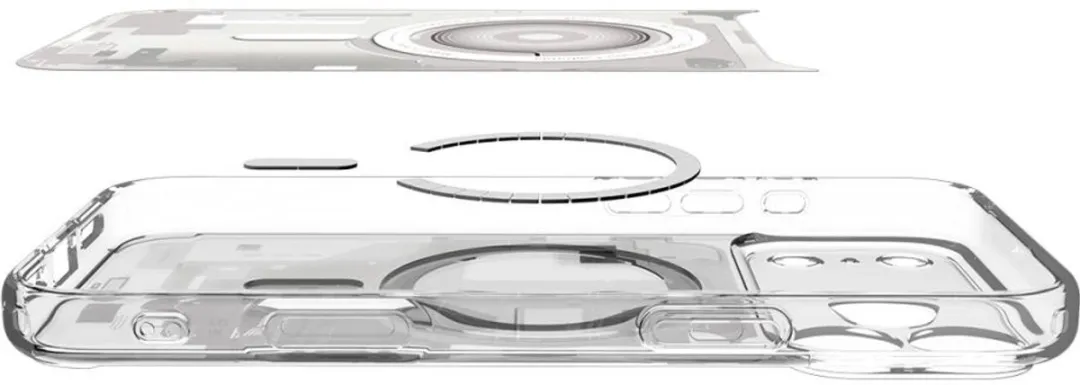 Spigen Ultra Hybrid MagSafe 13978 iPhone 17 Pro Max Hoesje - Transparant