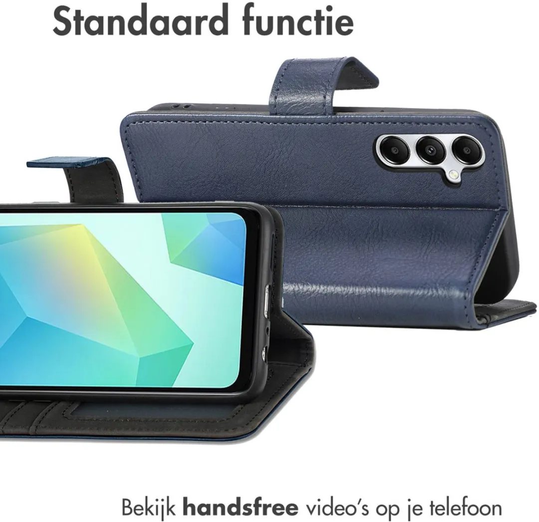 Imoshion Bookcase Hoesje Samsung Galaxy A17 - Donkerblauw