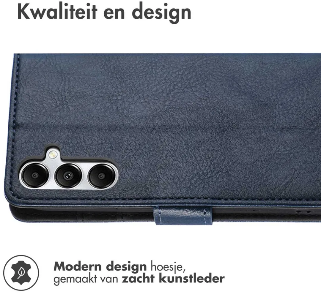 Imoshion Bookcase Hoesje Samsung Galaxy A17 - Donkerblauw