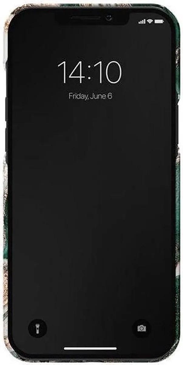iDeal of Sweden iPhone 12 Pro Max Hoesje - Golden Jade Marble