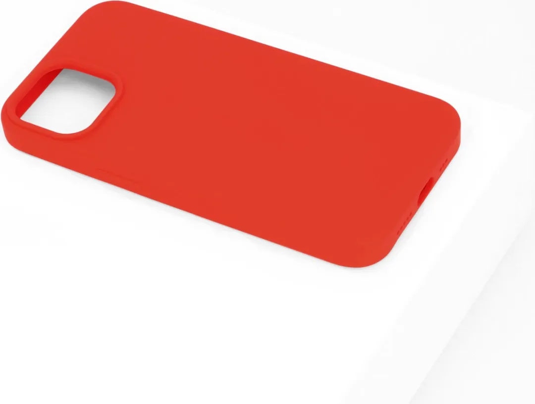 BMAX Siliconen Hoesje iPhone 14 Plus - Rood