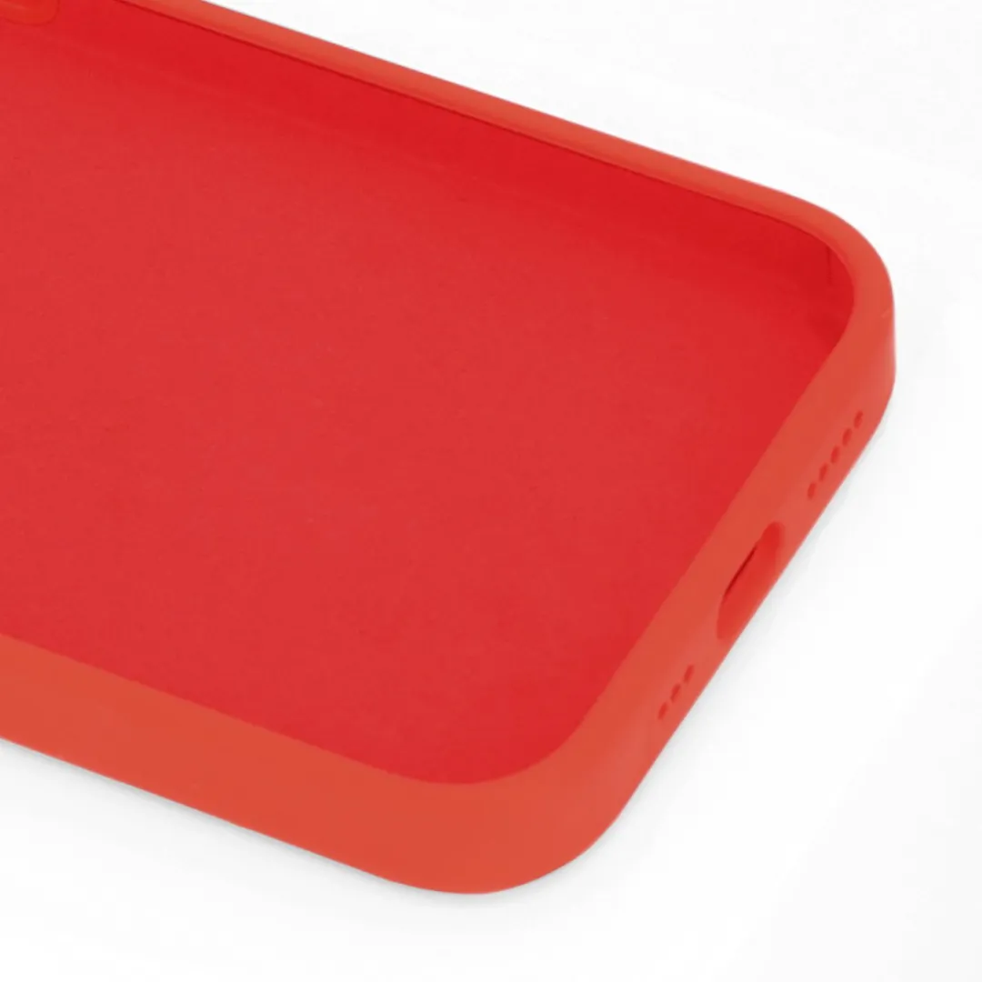 BMAX Siliconen Hoesje iPhone 14 Plus - Rood