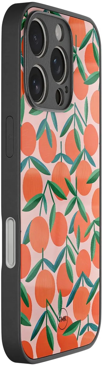 Casevibes iPhone 16 Pro Hoesje - Oranje - TPU Glossy