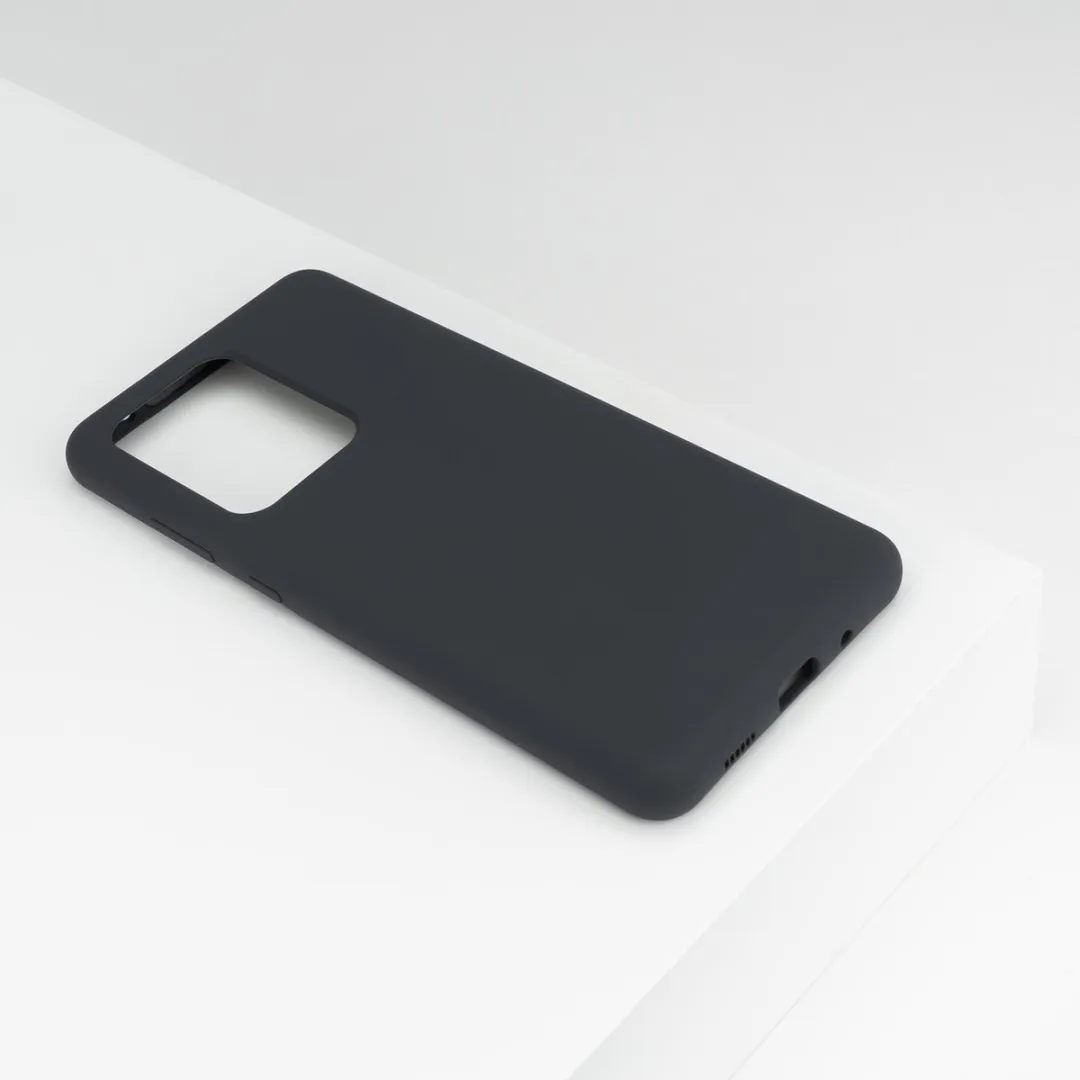 BMAX Siliconen Hoesje Samsung Galaxy S20 Ultra - Antraciet