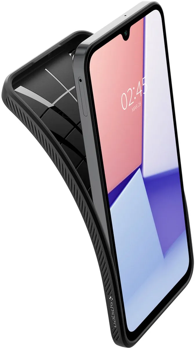 Spigen Liquid Air Hoesje ACS07246 - Samsung Galaxy A15 - Zwart