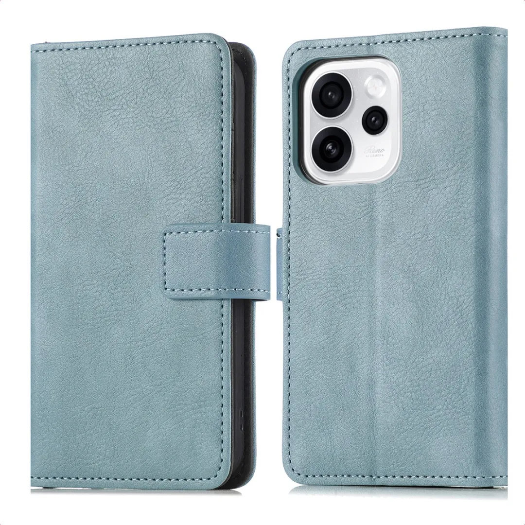 Imoshion Hoesje Oppo Reno 15F - 3 Pasjes - Lichtblauw
